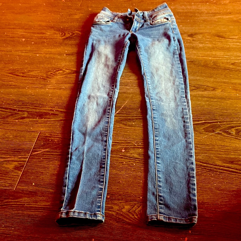Blue Jeans. Great for outings!